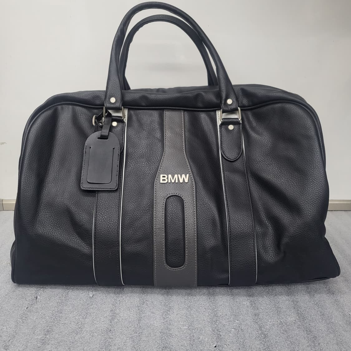 BMW 골프 보스턴백 블랙 49x33x21cm 상품이미지1