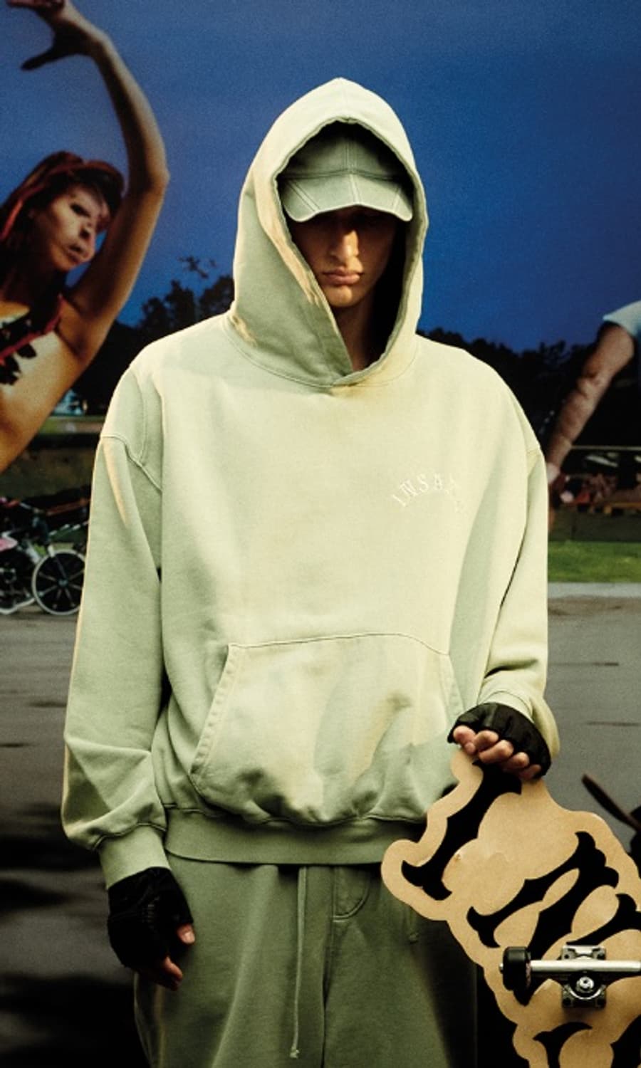 인세인개러지 후드티 2사이즈 상품이미지3