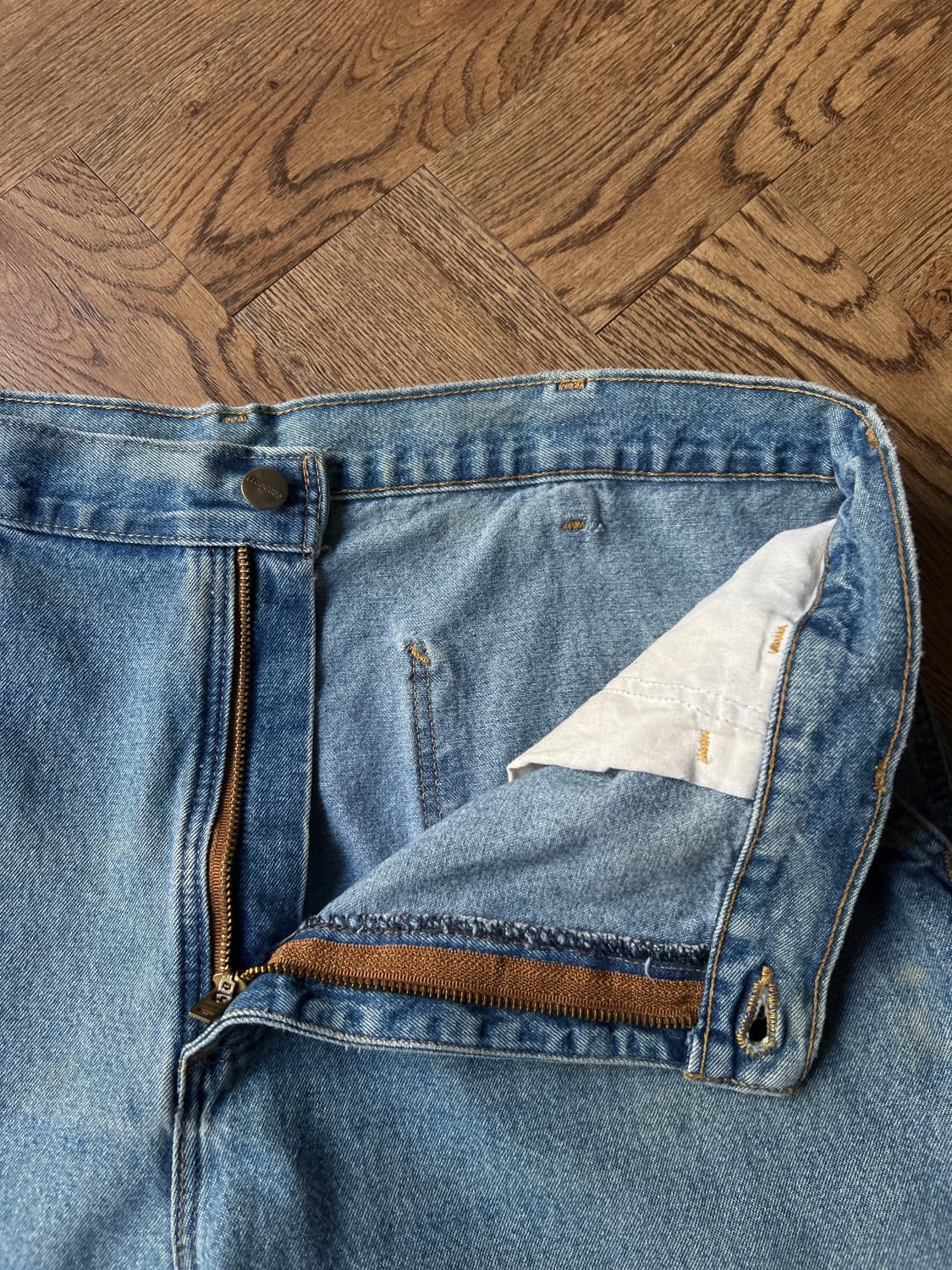 [36]칼하트 USA 덩가리핏 싱글니 카펜터 워크 데님 팬츠 상품이미지3