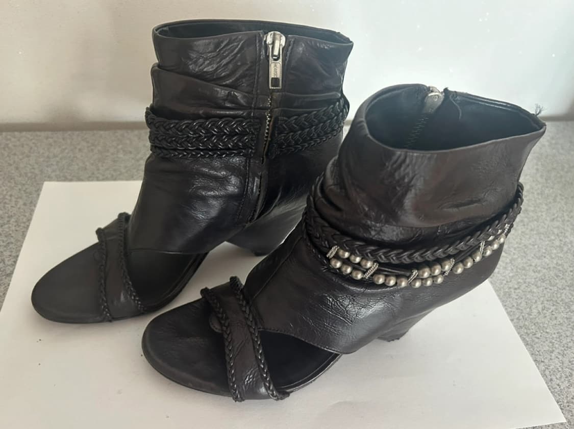 Ash 아쉬 샹그리라 블랙 앵클 부티 부츠 상품이미지4