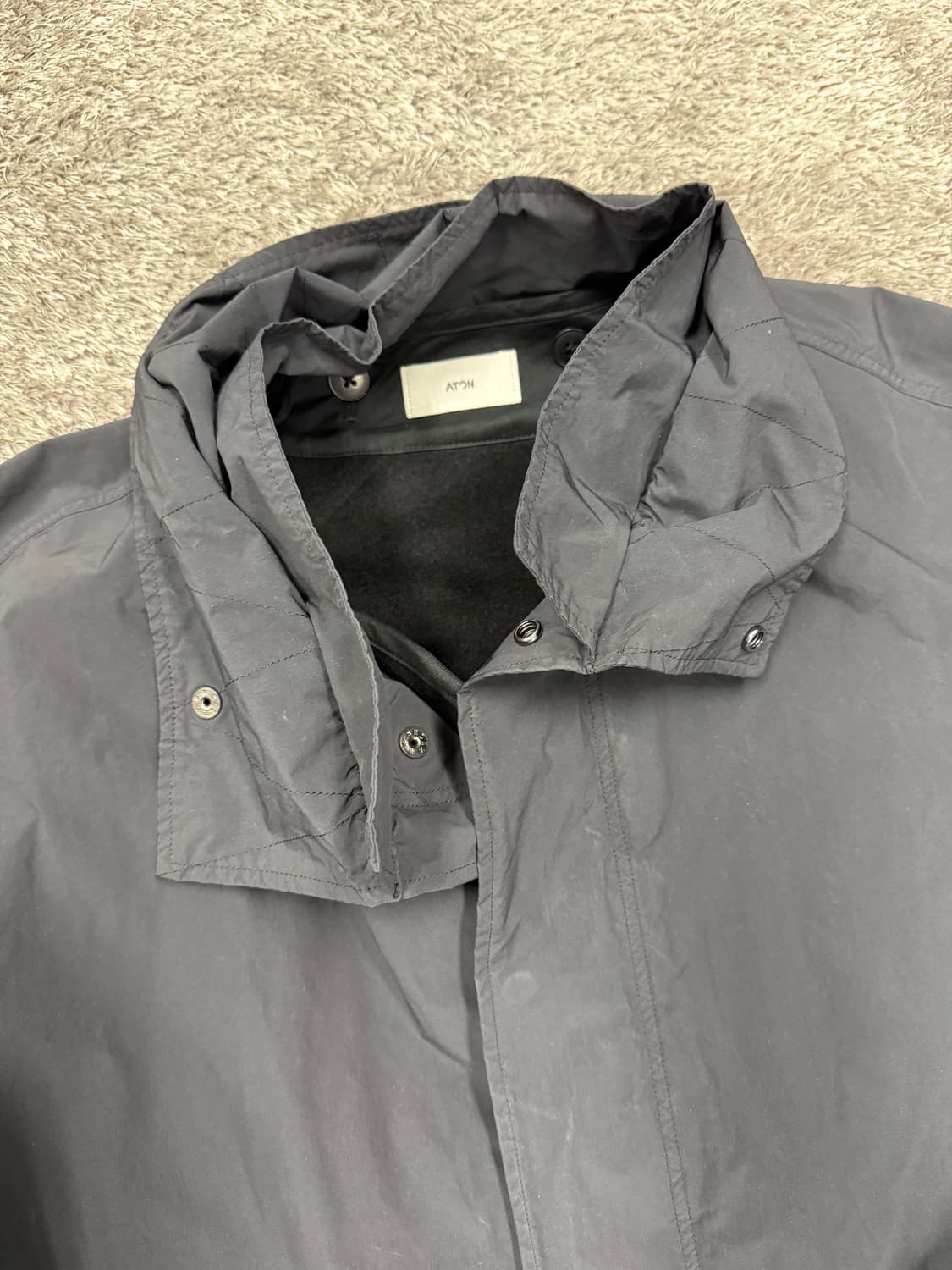 Aton tokyo 숏모즈코트 상품이미지3