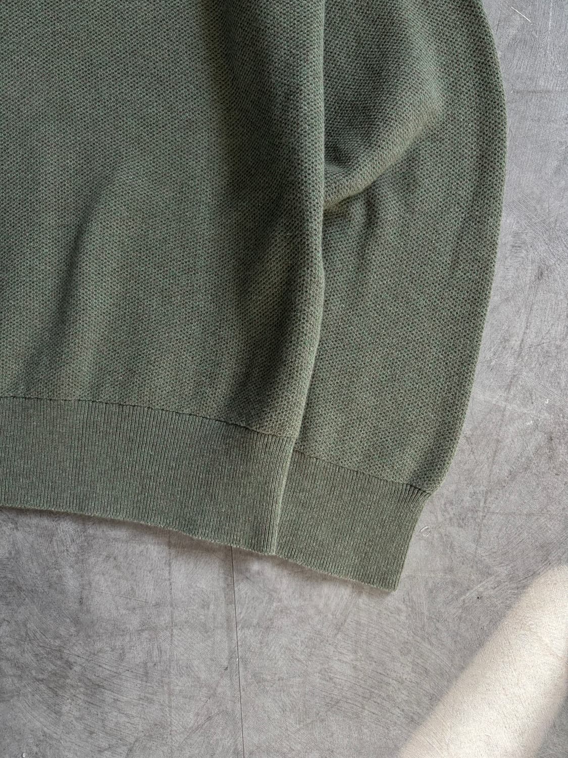 Polo 폴로 랄프로렌 신형라벨 라이트 카키 하프집업 니트 상품이미지5