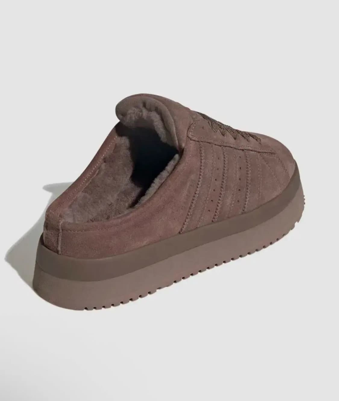 아디다스 캠퍼스 윈터 미드 뮬 슬리퍼 브라운 JR3731 240 상품이미지4