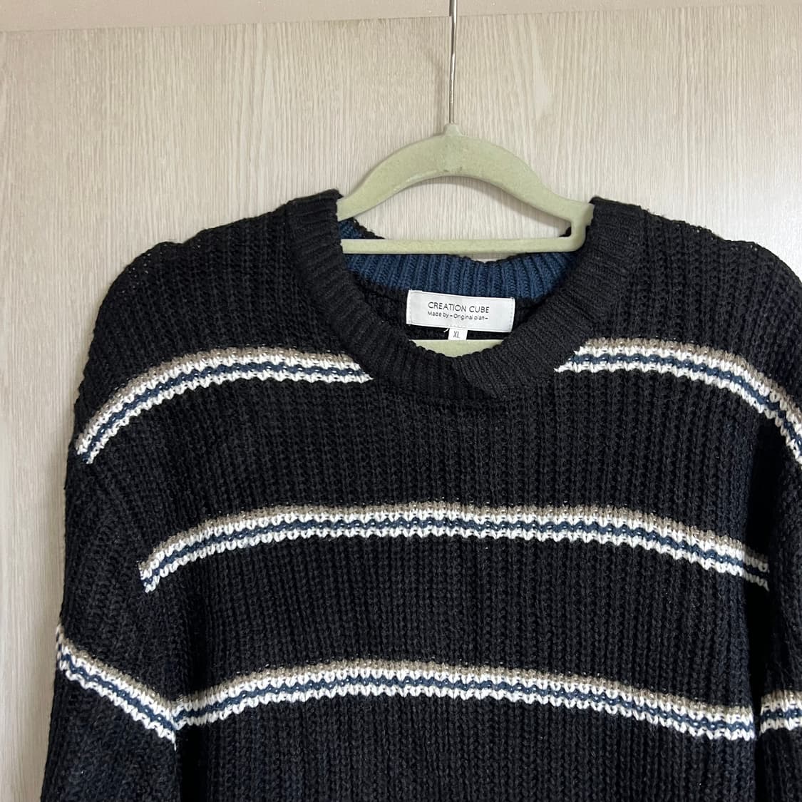 스트라이프 오버핏 니트 상품이미지2