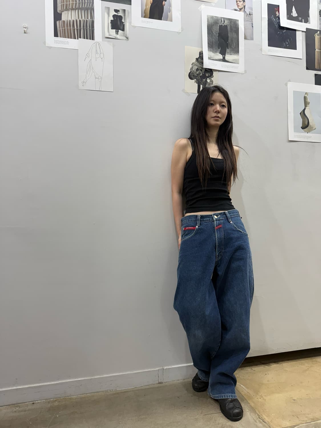 도그타운 와이드 올드스쿨 무드 데님팬츠 상품이미지1