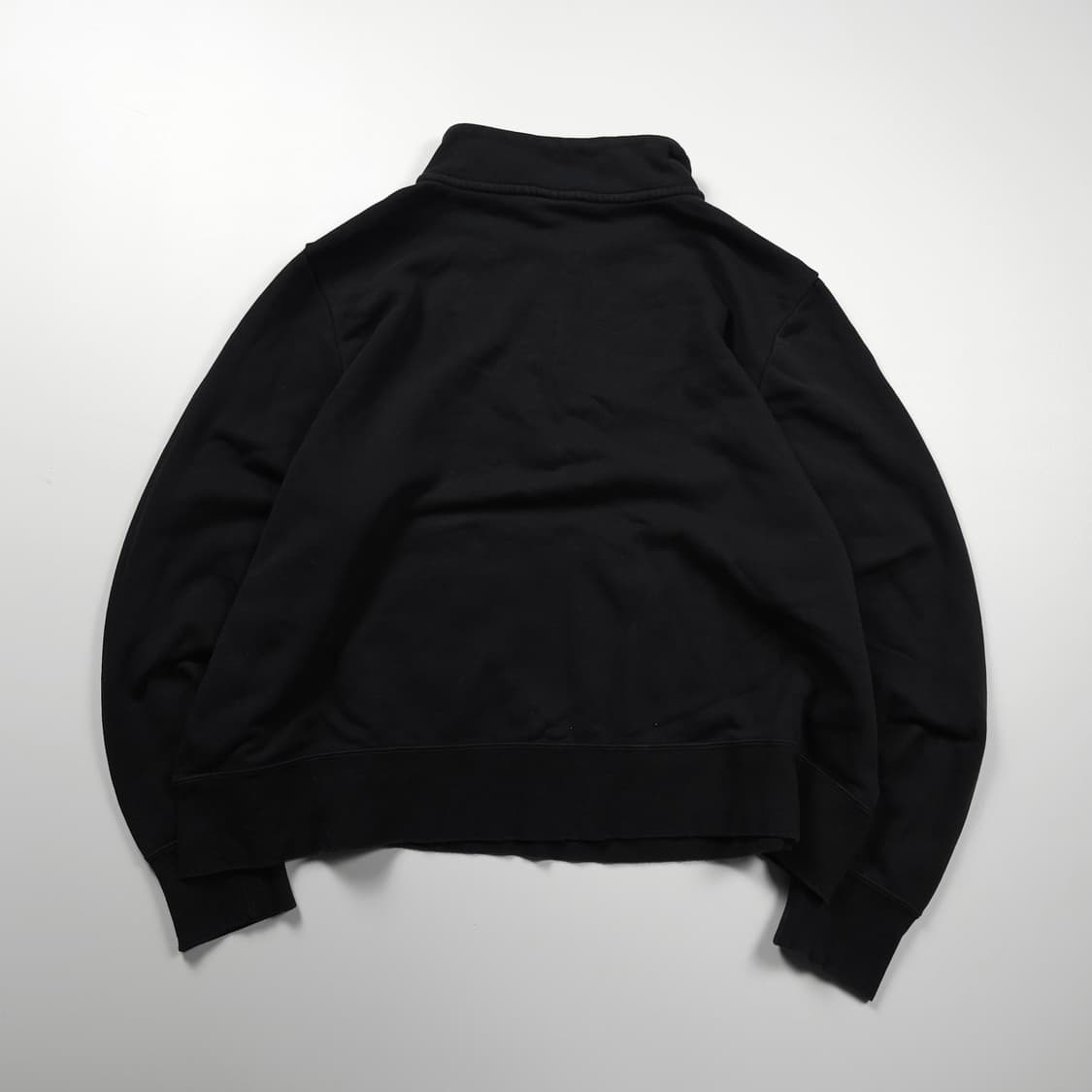 나이키 쿼터 집업 크롭 스웻 셔츠 (M) 상품이미지2