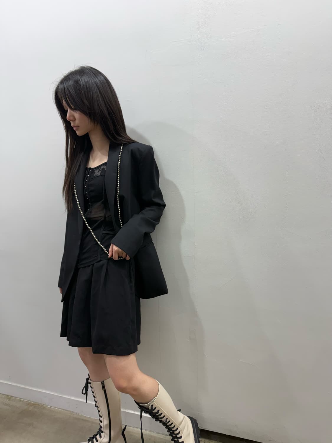 꼼데가르송 트리콧 숏타입 팬츠 상품이미지3