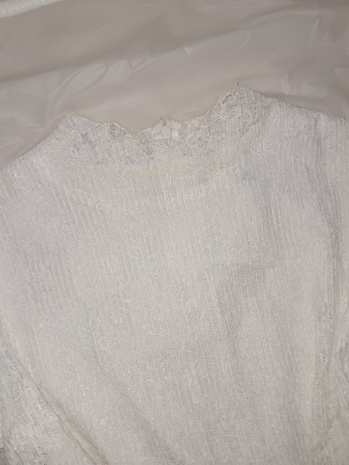 로걀 공겜여주깔 레이스 블라우스 상품이미지4