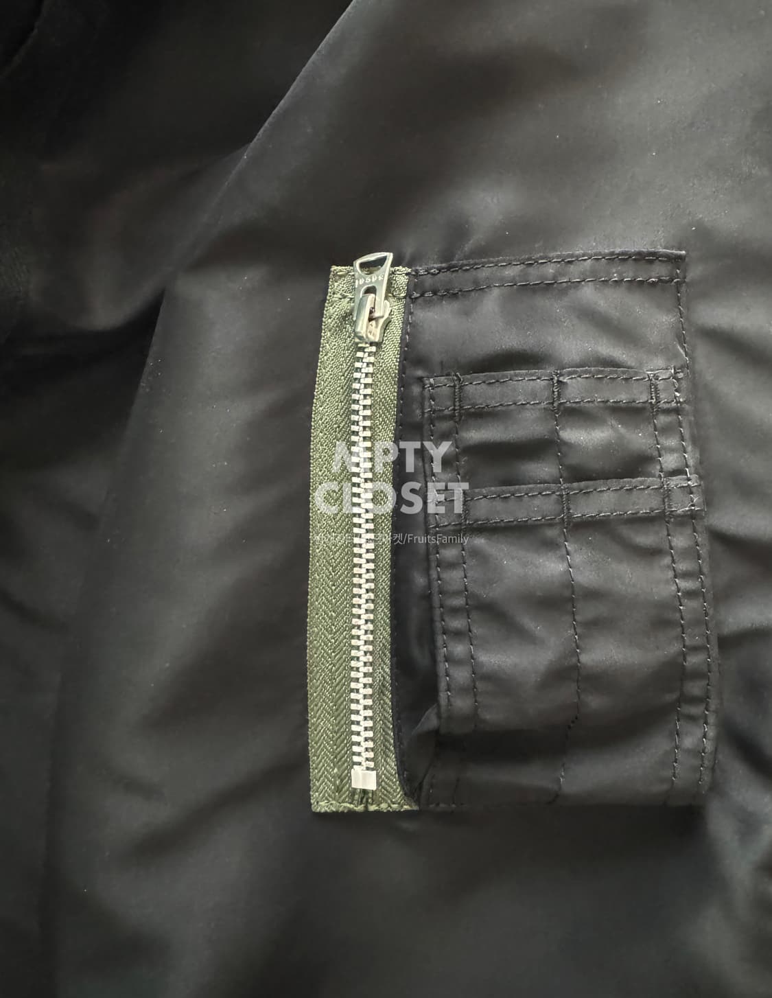 [3] 사카이 Sacai 레이어드 블루종 블랙 24-03320M 상품이미지8