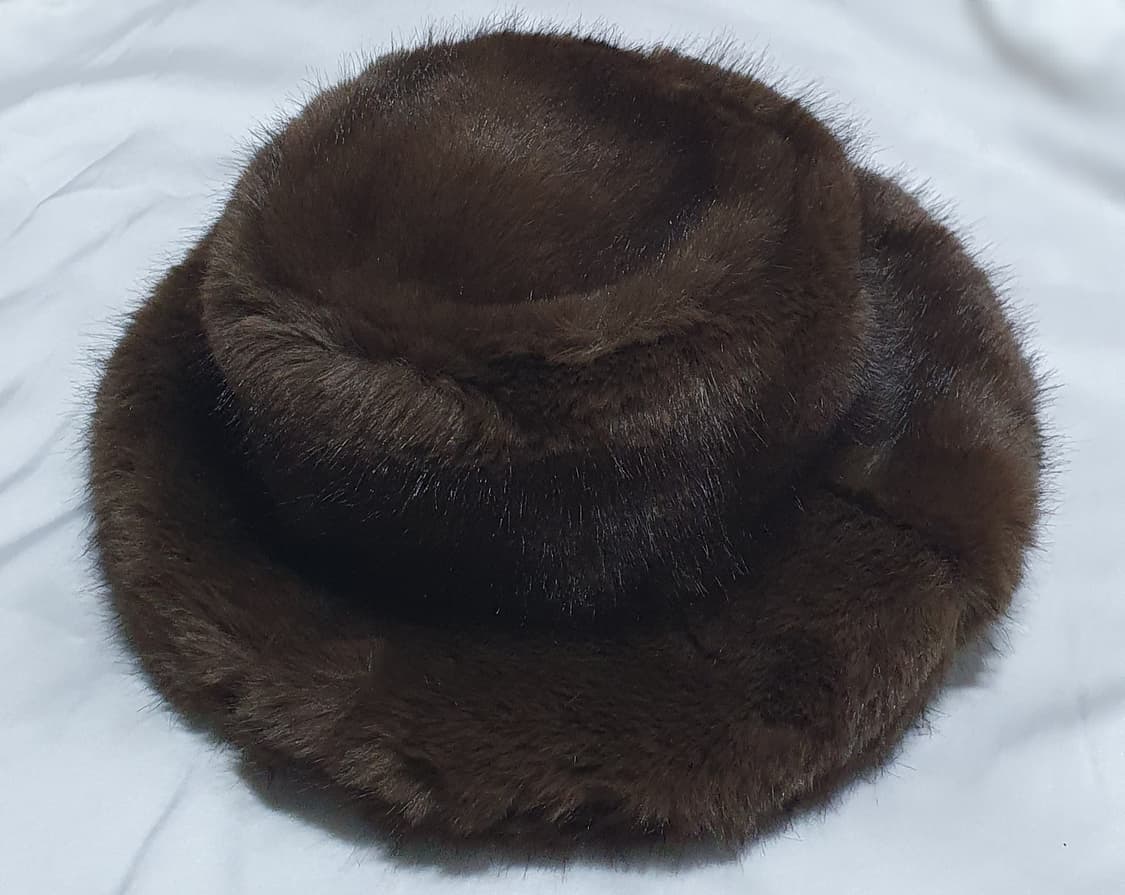 브라운 LCDC 엘씨디씨티엠 은하철도999 메텔 퍼 털 벙거지 모자 상품이미지4