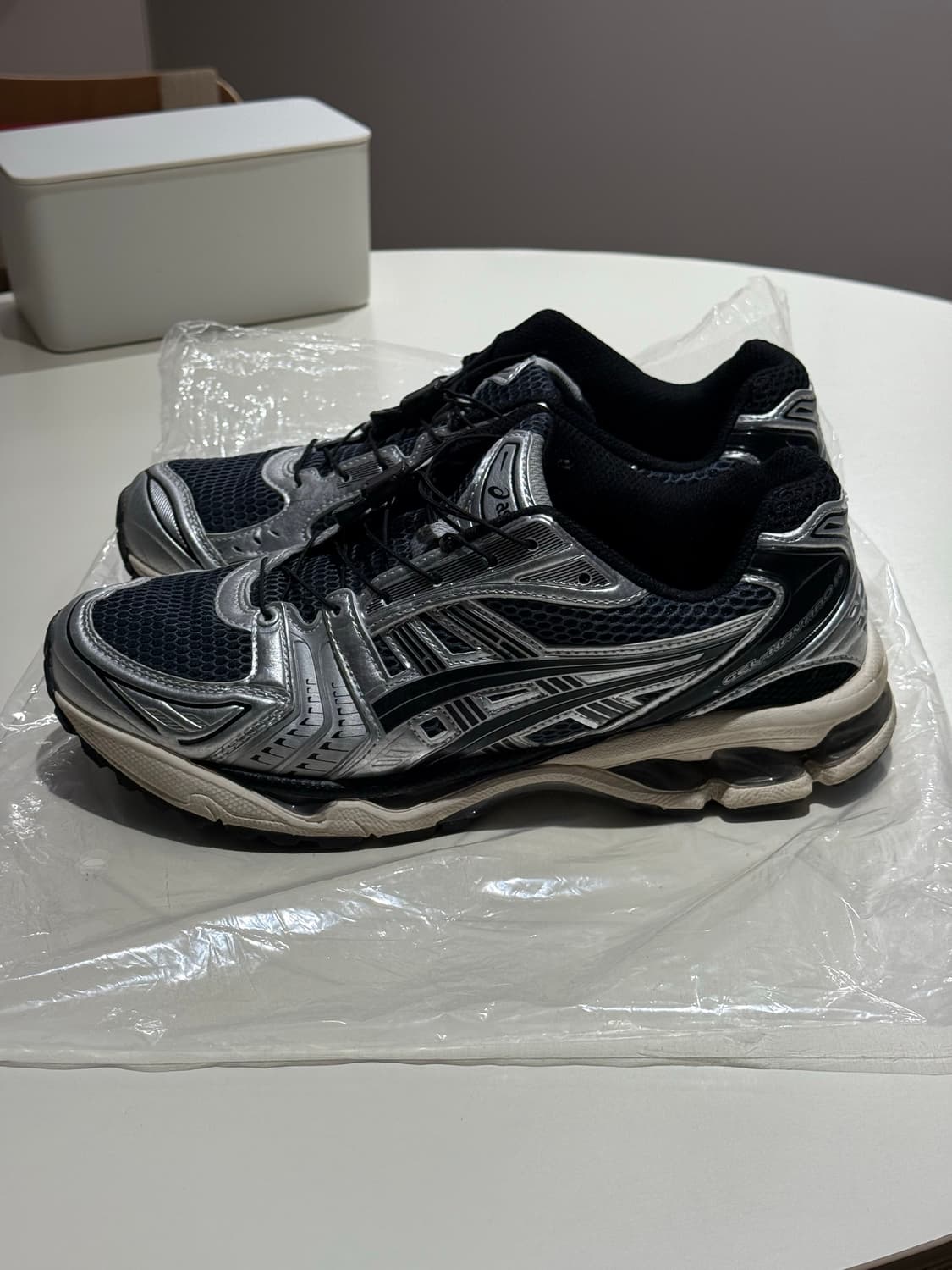 아식스 젤카야노14 캐리어 그레이 상품이미지3