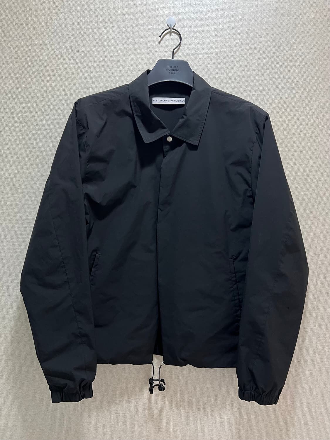 포스트아카이브팩션 8.0 코치자켓 블랙 상품이미지1
