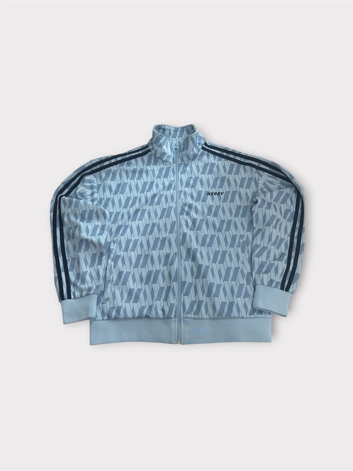 널디 Nerdy 심볼 패턴 트랙탑 져지 오버핏 S 남녀공용 상품이미지1