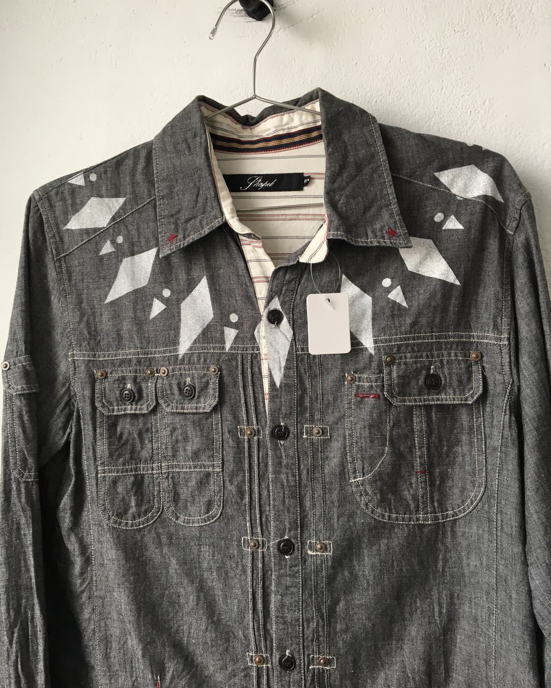 Native mood printing shirt 상품이미지4