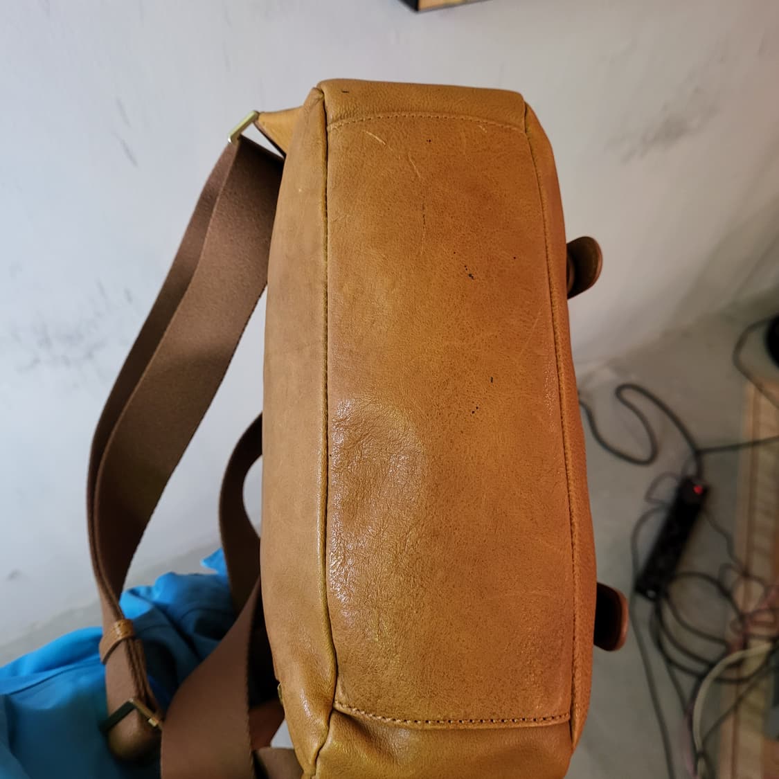 몽삭 레더 백팩 상품이미지7