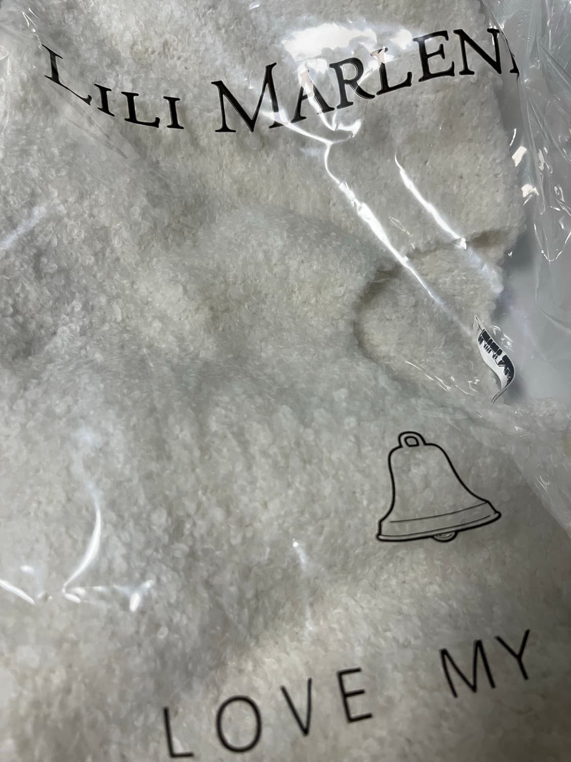 릴리마를린 레이어드 니트반팔 아이보리 상품이미지3