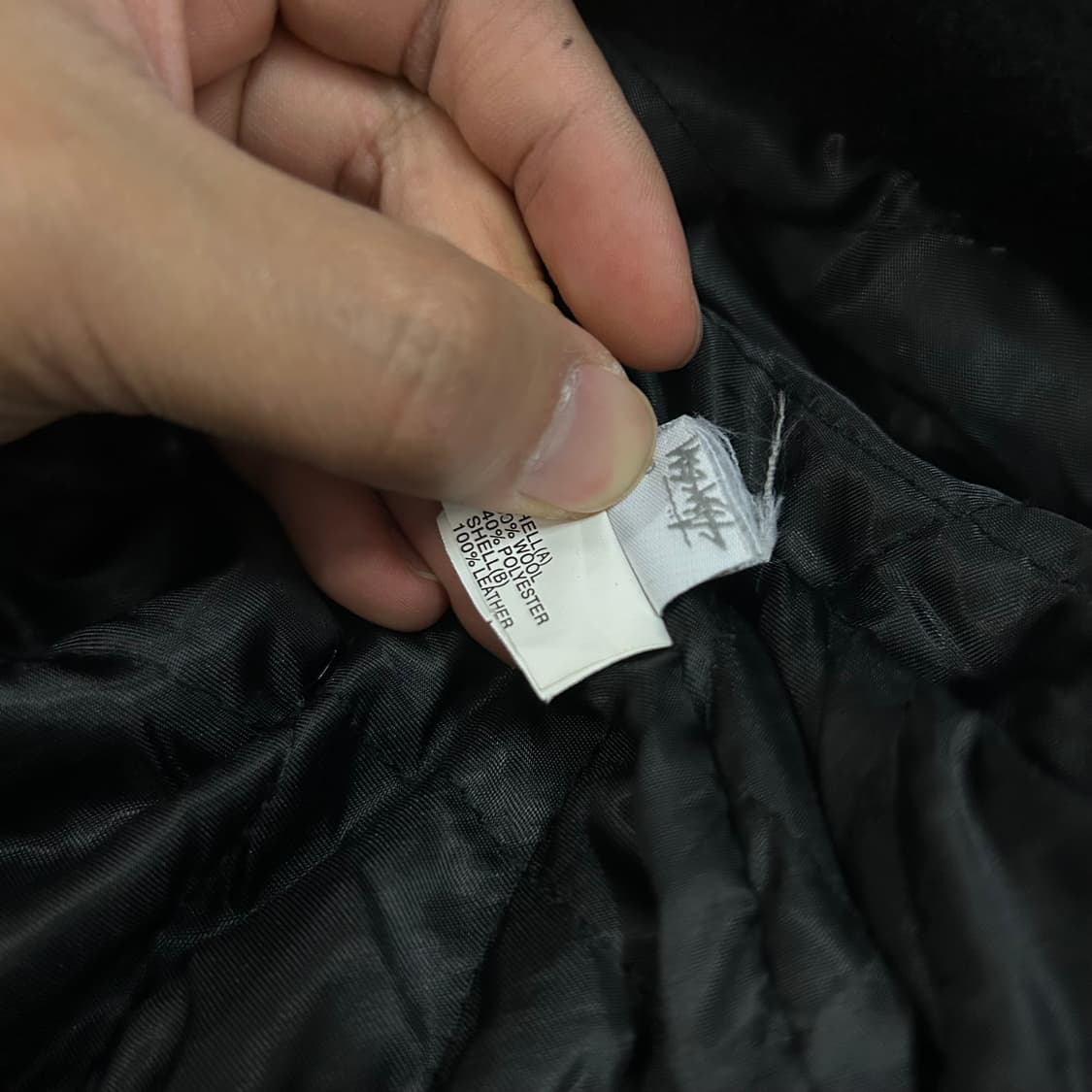 (XL) 스투시 아워레가시 데님티어스 TTL 바시티 자켓 상품이미지10