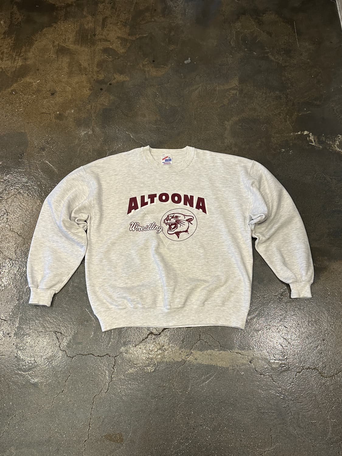 90s Jerzees 져지스 Altoona 불독 맨투맨 스웻셔츠 XL 상품이미지1