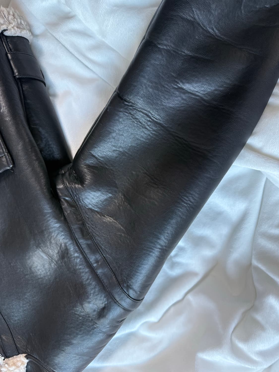 플레이스스튜디오 양털무스탕 상품이미지5