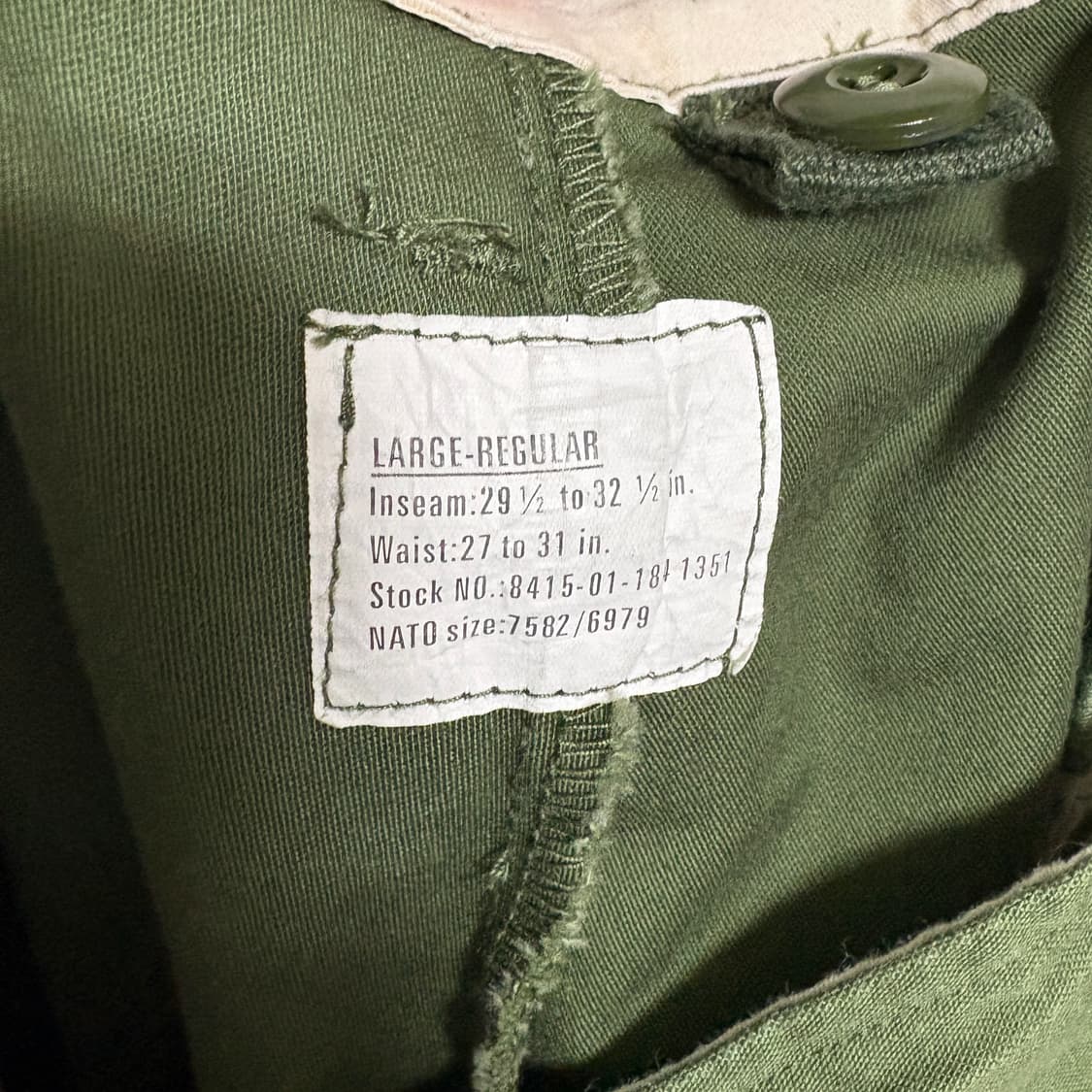 YMCLKY M65 팬츠 / 올리브, L-R 상품이미지10