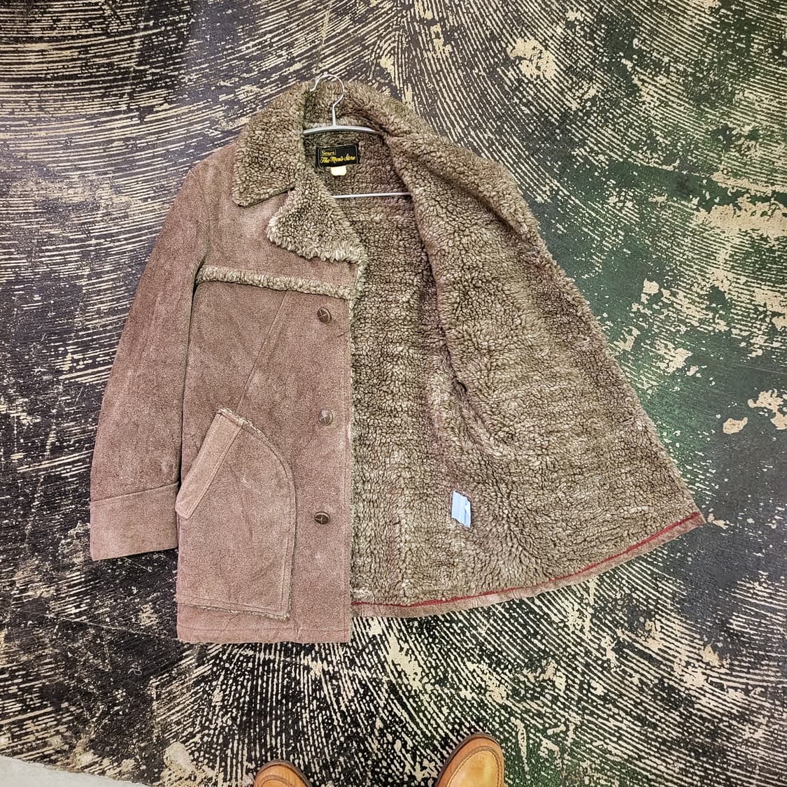 60s Sears 양털 가죽 자켓 (36) 상품이미지8