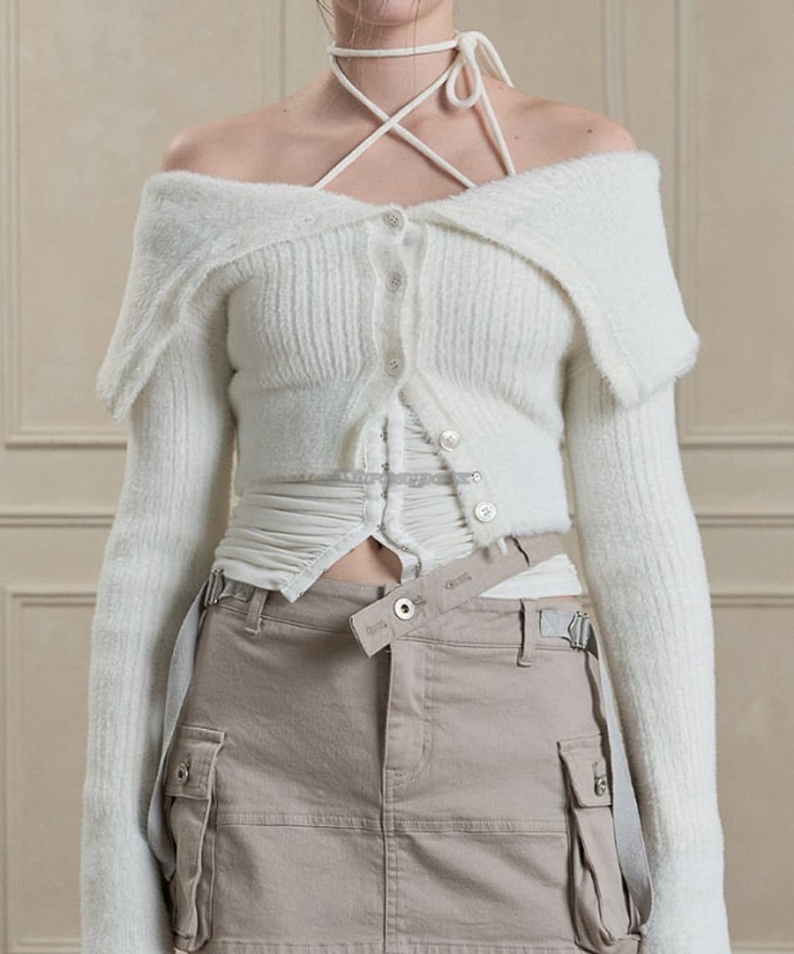 페인오어플레져 페탈 오프숄더 상품이미지1