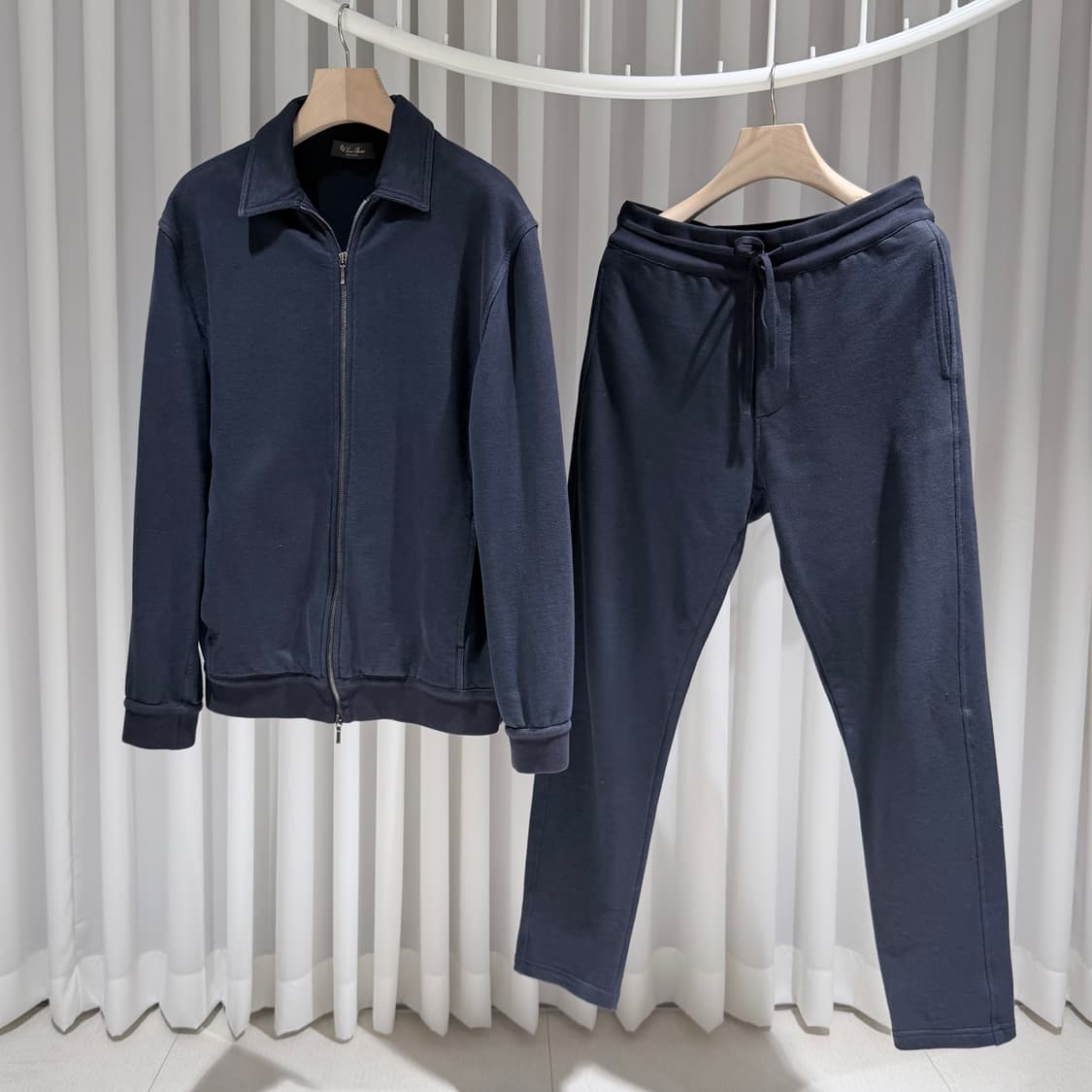 XL / M 로로피아나 캐시미어 코튼 트레이닝 셋업 상품이미지1