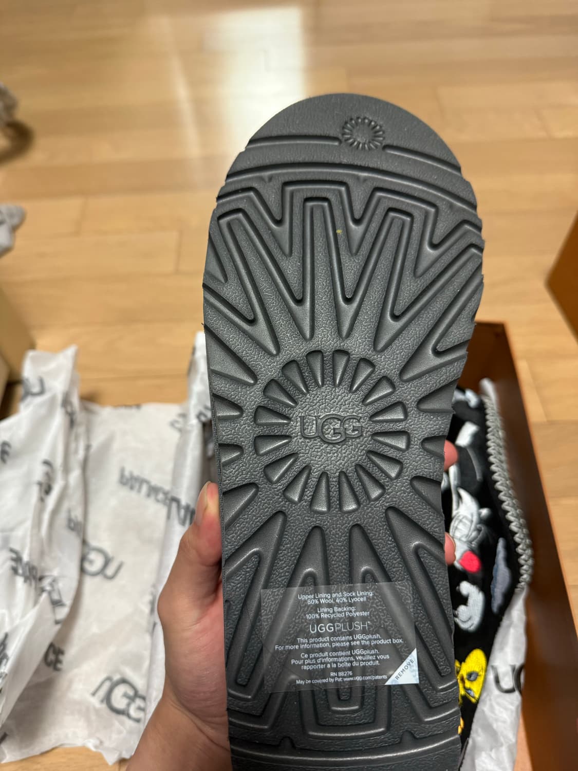 필라스 어그 루니툰 풀구성 280cm 새상품 판매합니다 상품이미지2