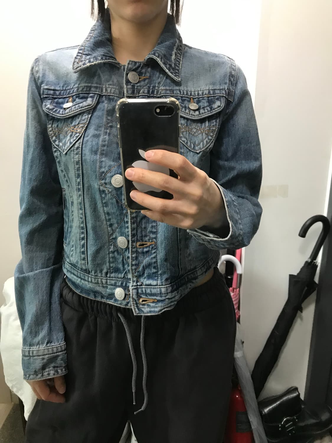 빈티지 데님 자켓 상품이미지2