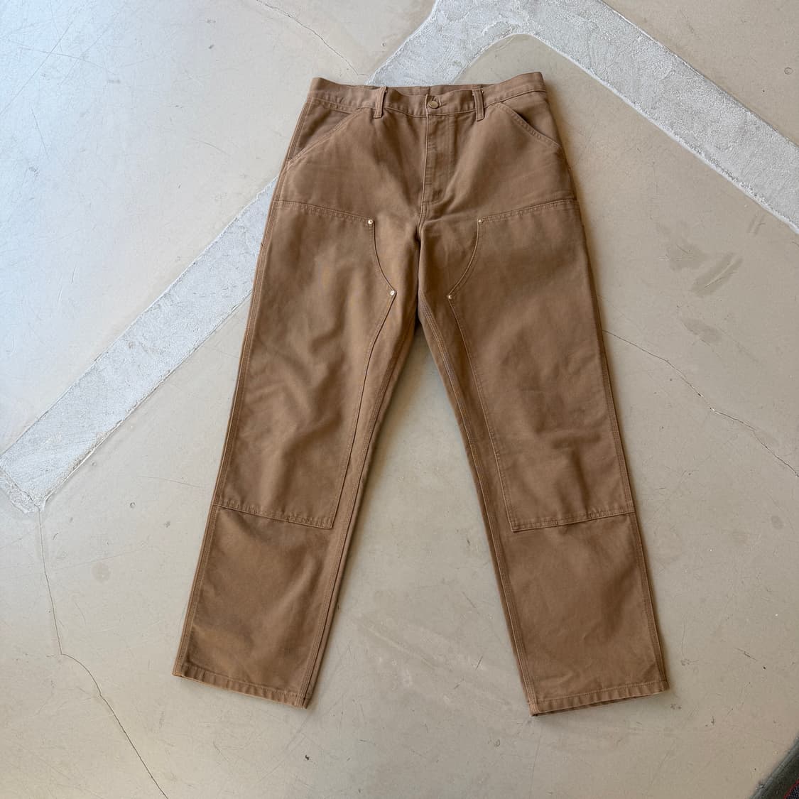 칼하트 더블니 카펜터 워크 팬츠 상품이미지2