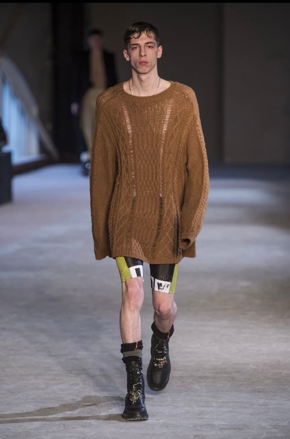 M/ 마르지엘라 오버사이즈 케이블 니트 스웨터 상품이미지1