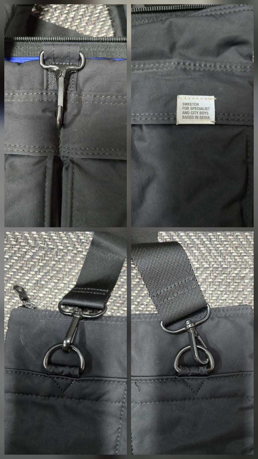 스위치 시티보이즈 헬멧백 블랙 상품이미지6