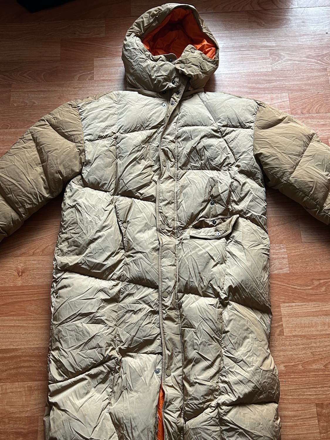 아더에러 x 자라 투웨이 덕다운 롱패딩 상품이미지1