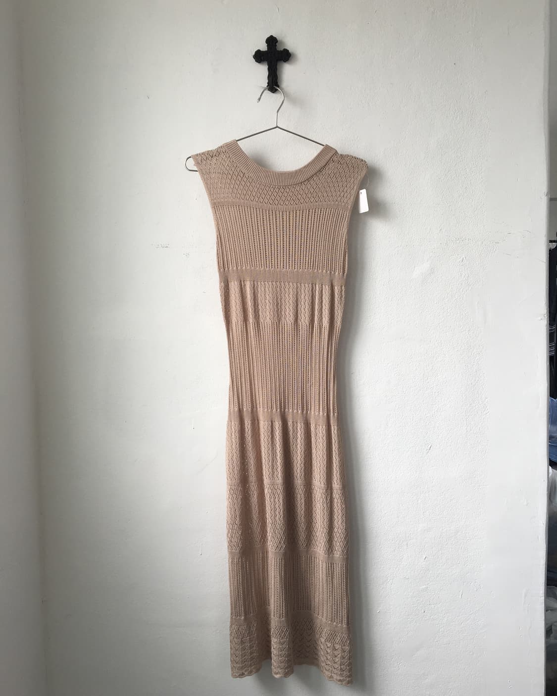 Knit sleeveless long onepiece 상품이미지2