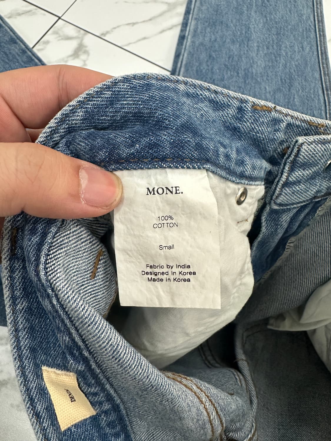 모네 데님 팬츠 상품이미지4