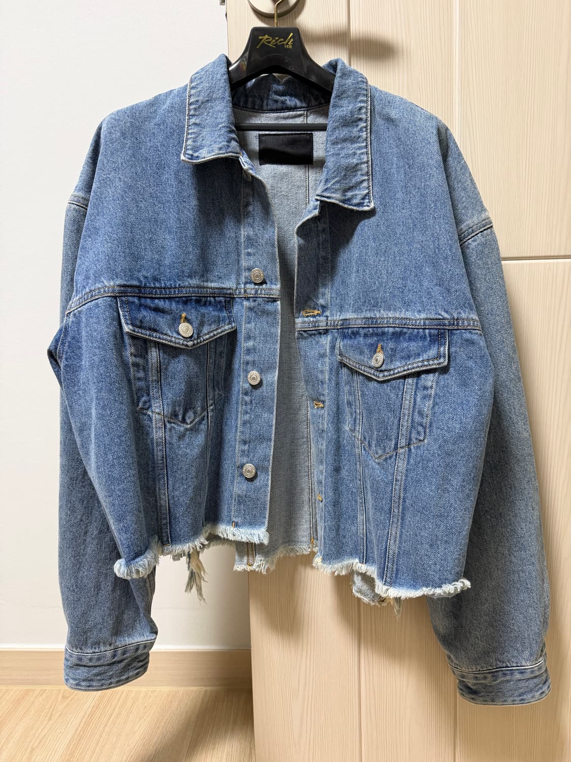 VOEF 보프 오버핏 데님자켓 상품이미지4