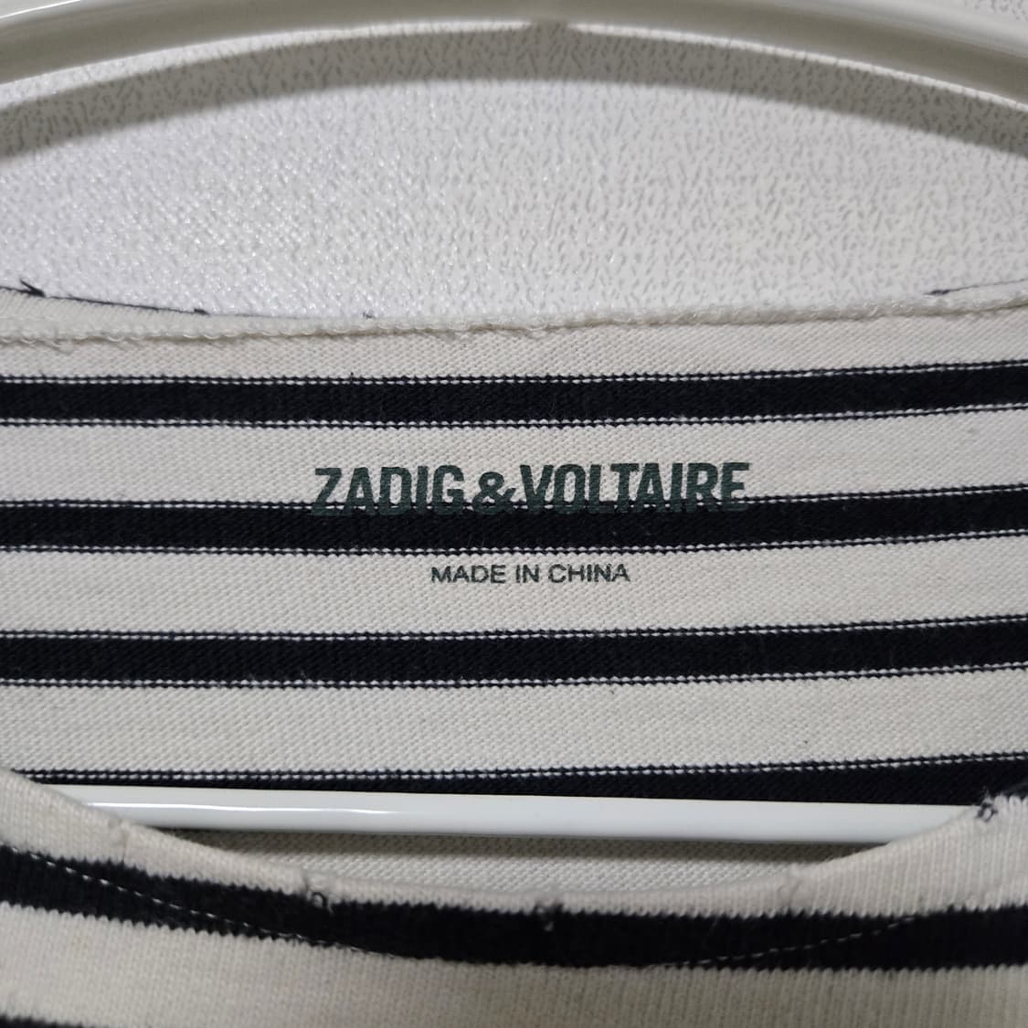 쟈딕앤볼테르 코튼 스트라이프 티셔츠/ 여성 티셔츠/ 여자 티셔츠  상품이미지2