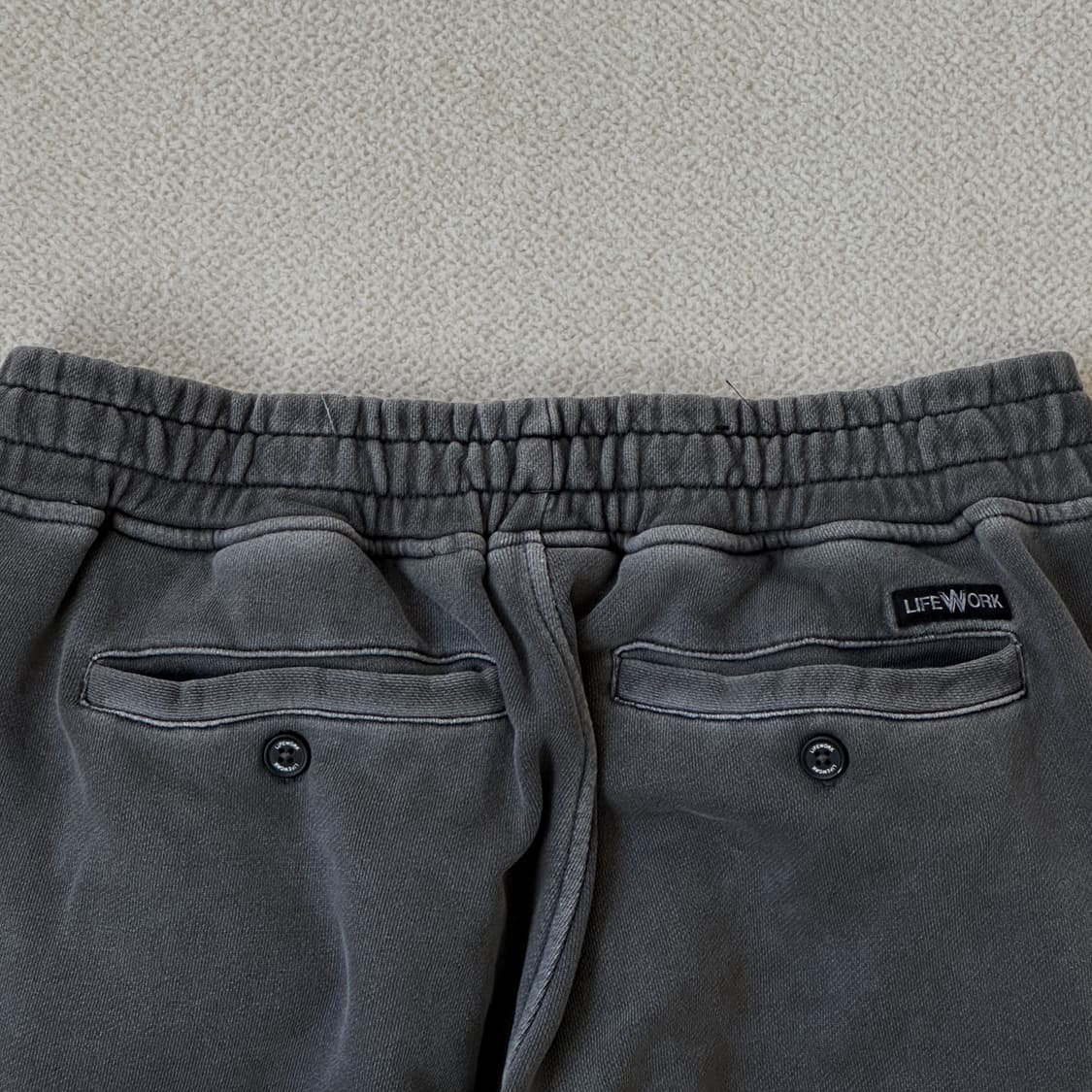 라이프워크 멀티로고 피그먼트 조거 팬츠 상품이미지4