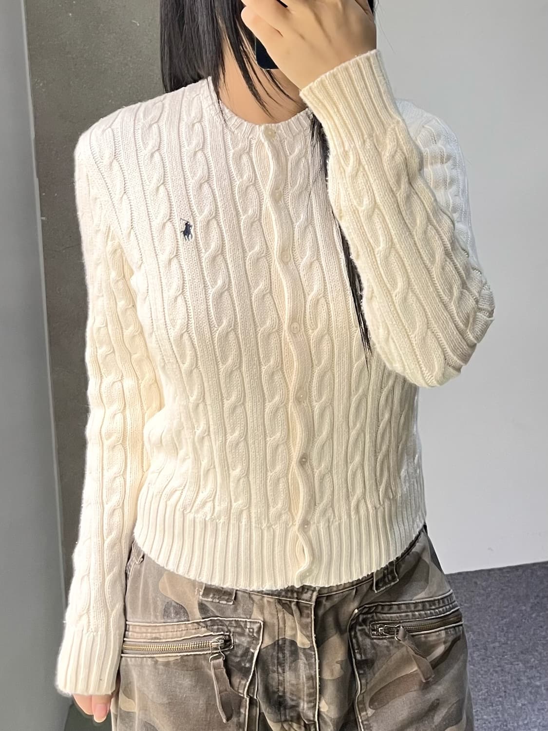 폴로 랄프 로렌 케이블 가디건 상품이미지2