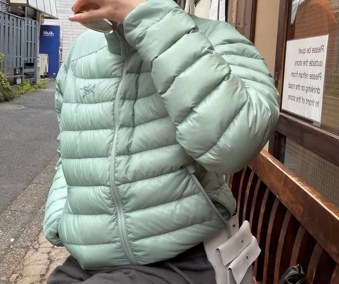 아크테릭스 세륨 자켓 스톤 그린 M(새상품,정품,택포함) 상품이미지1