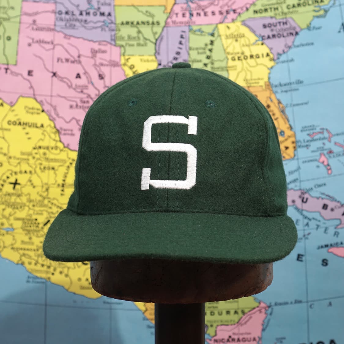 이벳필드 USA 오리지널 미시간 로고 울 캡 상품이미지1