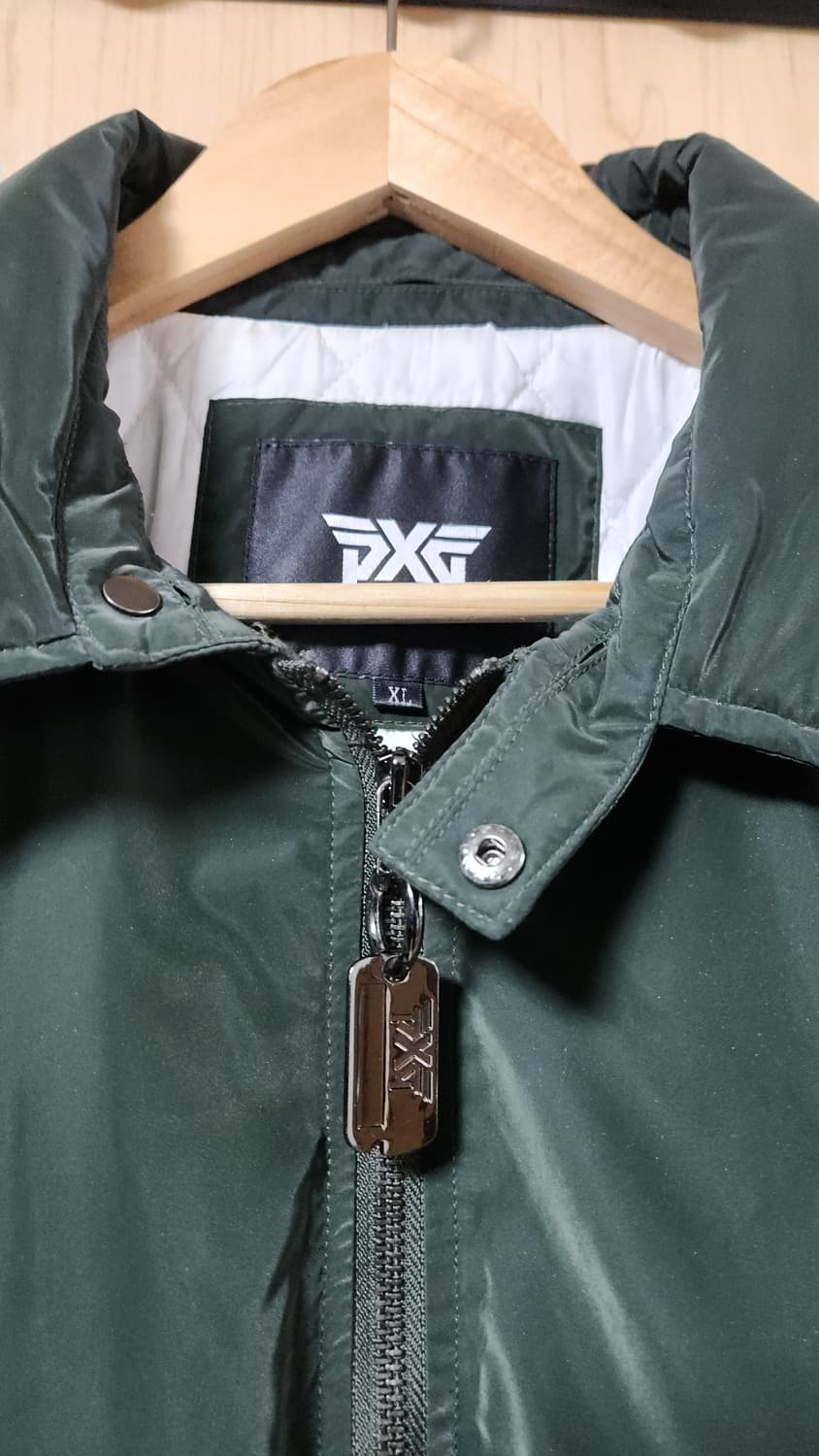 정품 PXG 골프 패딩 그린 XL 105 상품이미지3