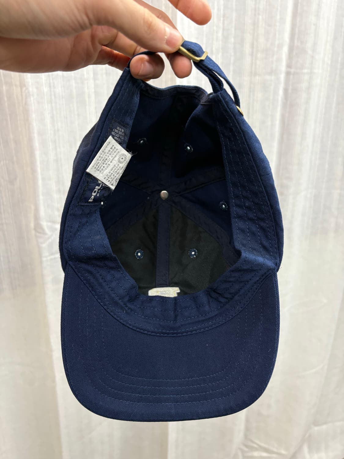 폴로 랄프로렌 골프 P 레터맨 트윌 볼캡 모자 상품이미지4