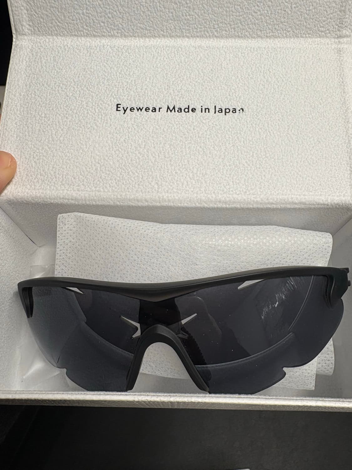 디스트릭트비전 파프 준야 레이서 스모크 D+ 오닉스 미러 상품이미지7