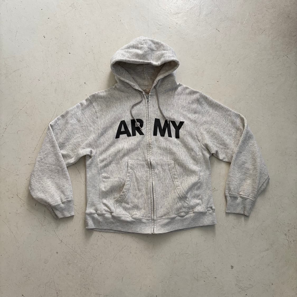 US ARMY USA OG 빈티지 후드집업 자켓 M 상품이미지1