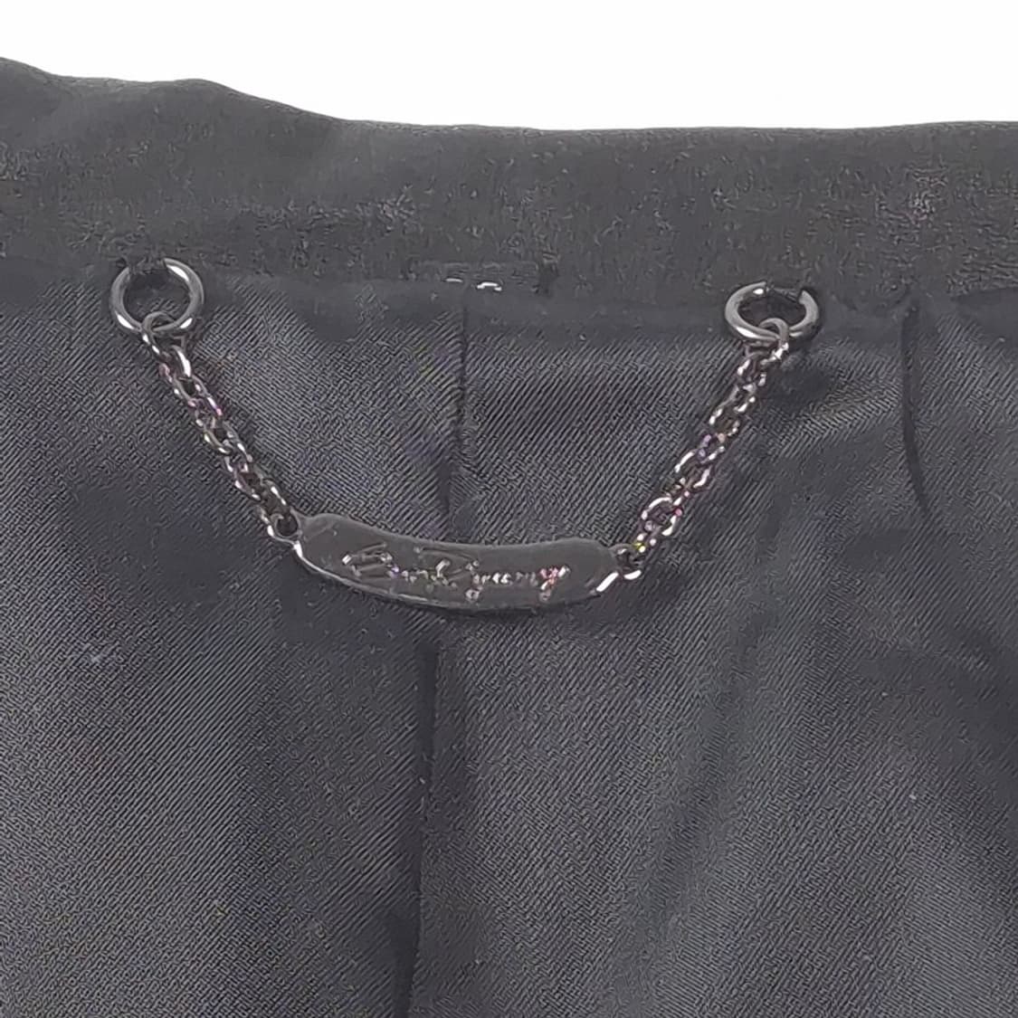 빈티지 블랙 레더 하프 코트 66 상품이미지6