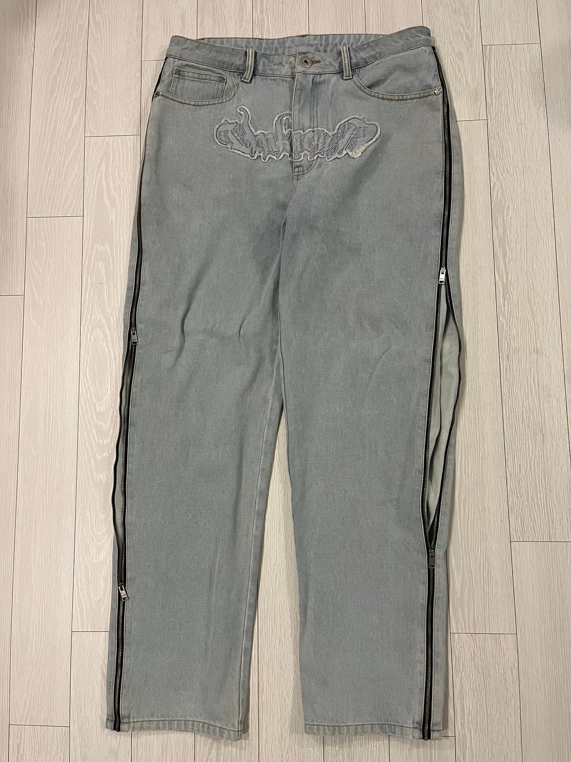 Unknown london 사이드 지퍼 데님 / 언노운런던 상품이미지2