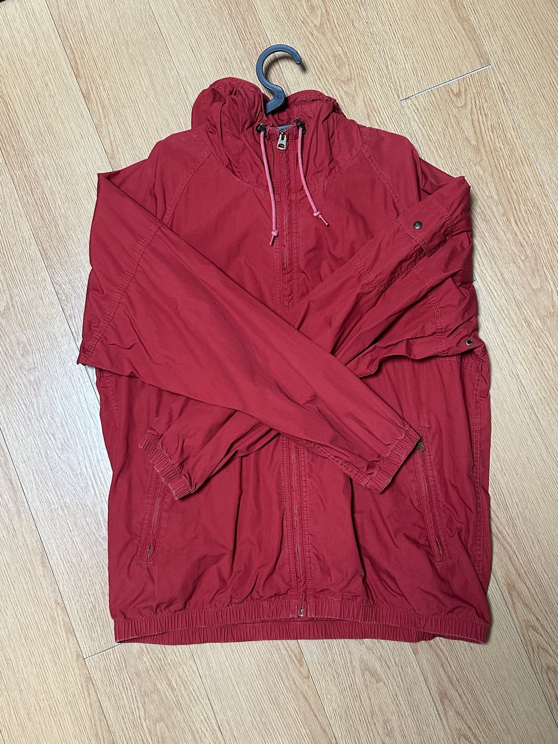 카키스 후디드 윈드 자켓 상품이미지1