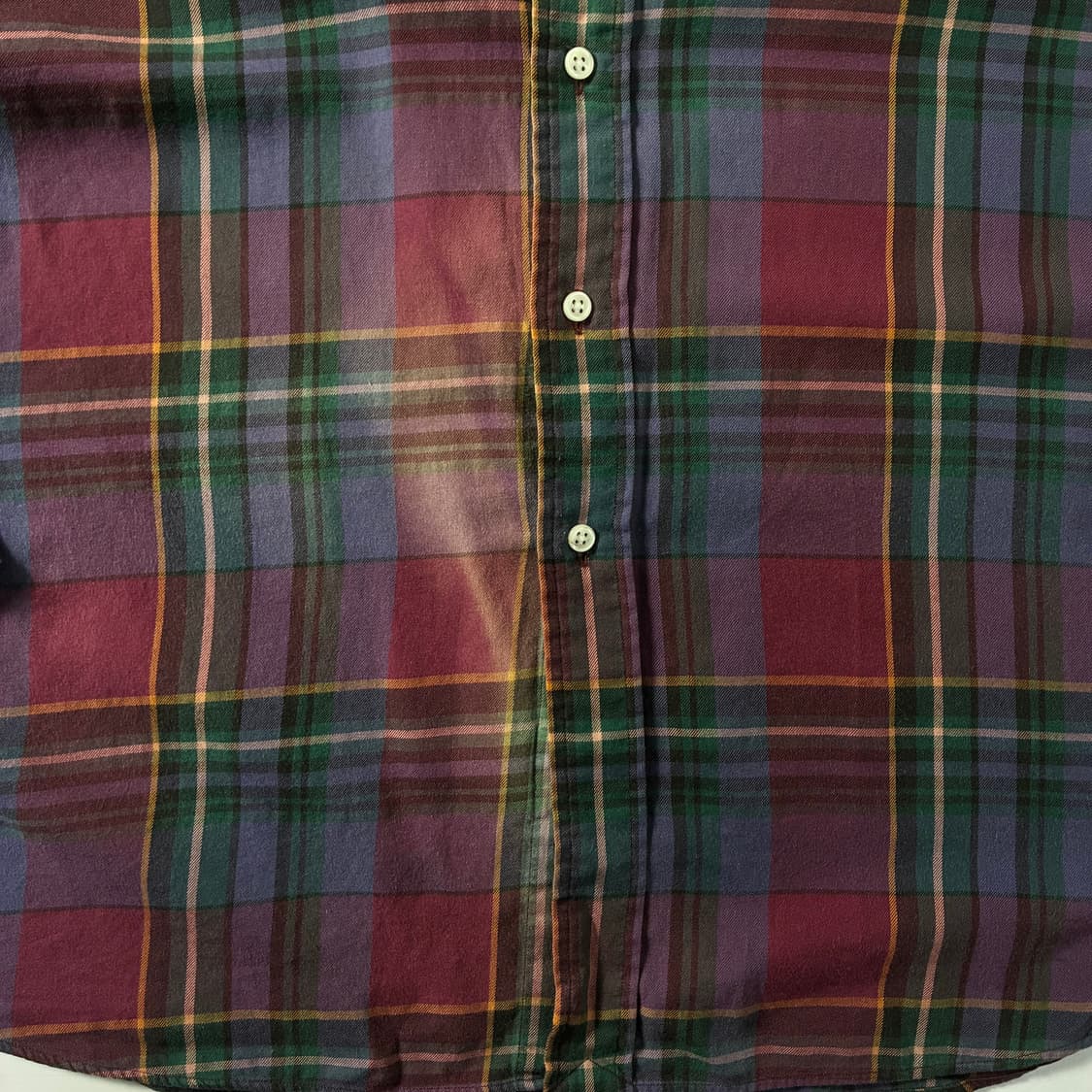 Polo  폴로 랄프로렌 자수 코튼 타탄체크 셔츠  상품이미지3