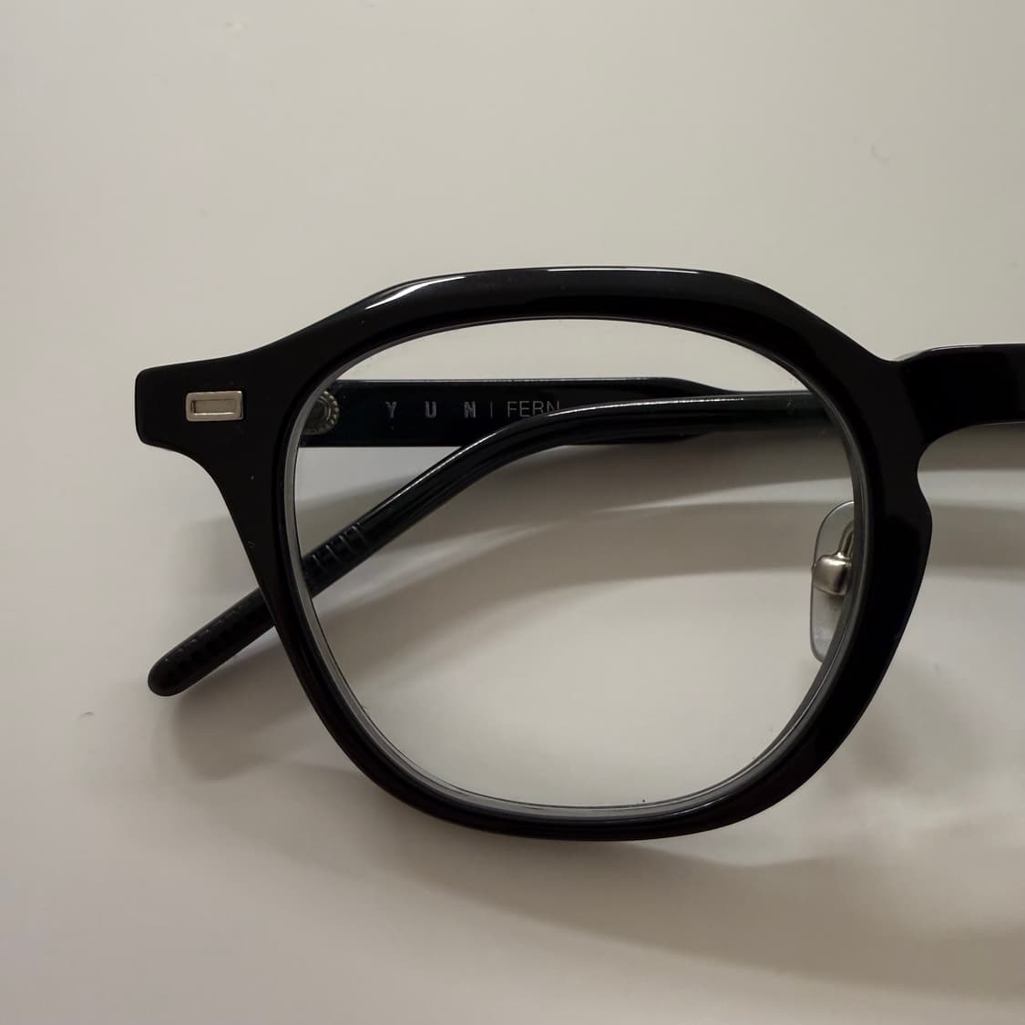 윤안경 fern(블랙)47사이즈 안경 팝니다 상품이미지4